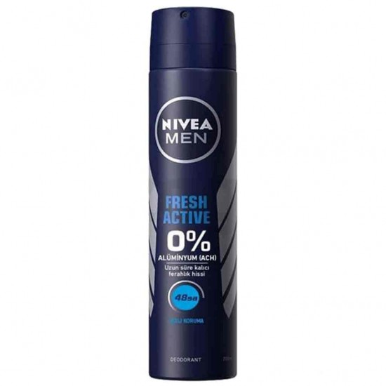 اسپری ضد تعریق مردانه آلمانی نیوآ Nivea Men Fresh Active مناسب آقایان 200 میل