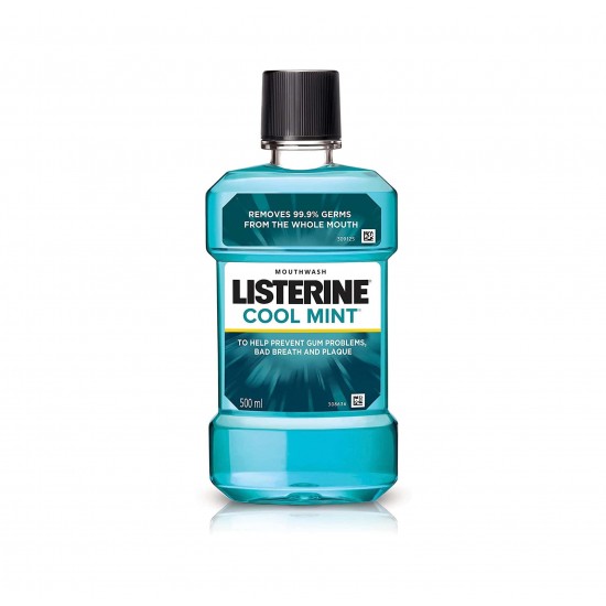 دهانشویه خنک کننده لیسترین LISTERINE مدل COOL MINT حجم 500 میل